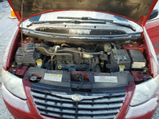 1A4GP45R36B620812 - 2006 CHRYSLER TOWN & COU Qırmızı foto 7