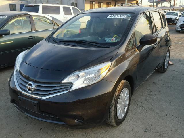 3N1CE2CP2FL421753 - 2015 NISSAN VERSA NOTE BLACK photo 2