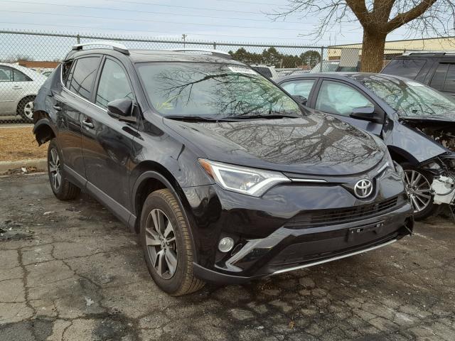 2T3RFREVXGW411734 - 2016 TOYOTA RAV4 XLE BLACK photo 1