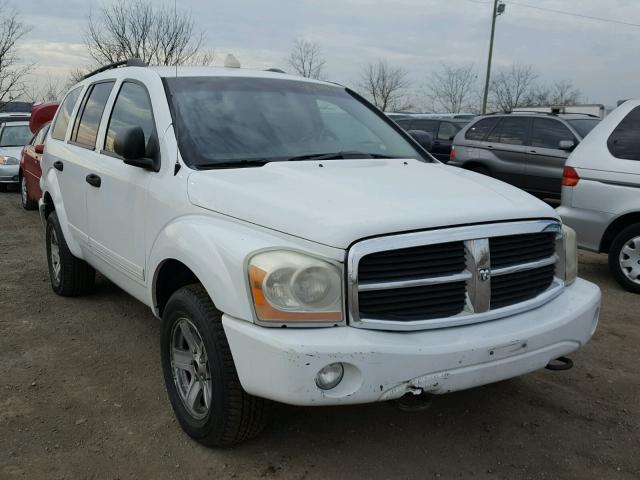 1D4HB48D04F198077 - 2004 DODGE DURANGO SL WHITE photo 1