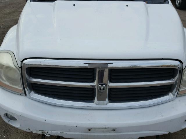 1D4HB48D04F198077 - 2004 DODGE DURANGO SL WHITE photo 7