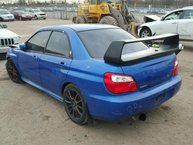 JF1GD29694G507164 - 2004 SUBARU IMPREZA WR BLUE photo 3