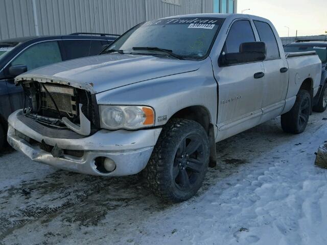 1D7HU18D64J234993 - 2004 DODGE RAM 1500 S SILVER photo 2