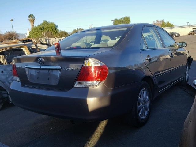 4T1BE32K05U627819 - 2005 TOYOTA CAMRY LE GRAY photo 4