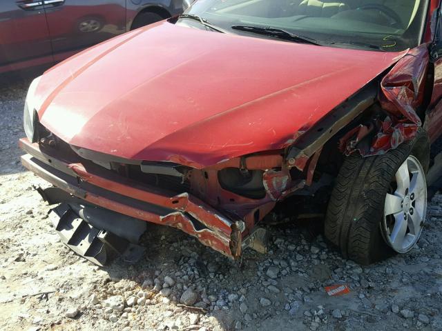 2G2WP552781131508 - 2008 PONTIAC GRAND PRIX RED photo 9