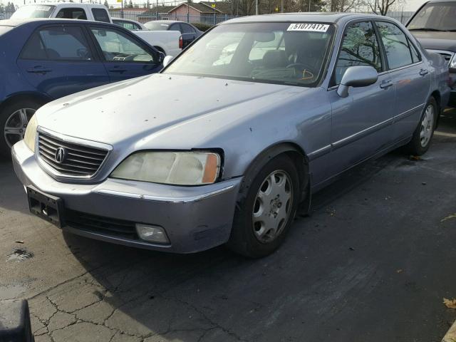 JH4KA965XXC009504 - 1999 ACURA 3.5RL BLUE photo 2