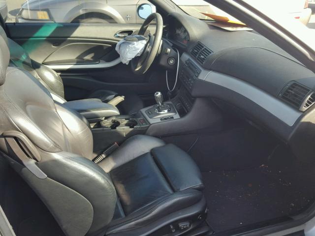 WBSBL93446PN63919 - 2006 BMW M3 SILVER photo 5