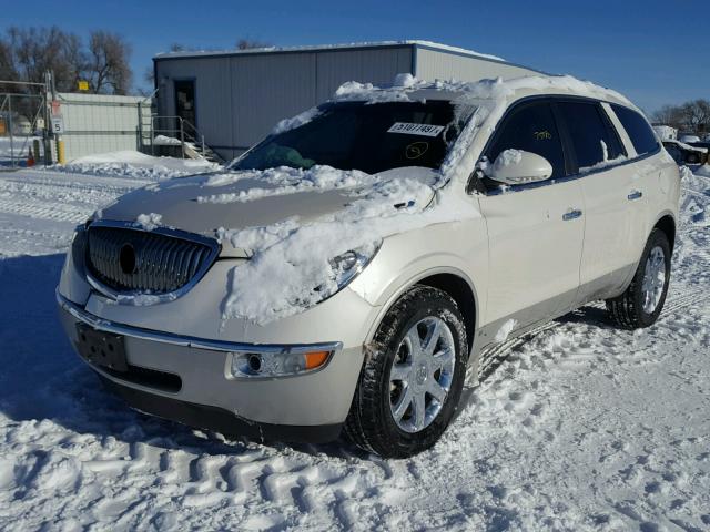 5GAEV23D09J129575 - 2009 BUICK ENCLAVE CX WHITE photo 2