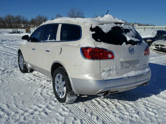 5GAEV23D09J129575 - 2009 BUICK ENCLAVE CX WHITE photo 3