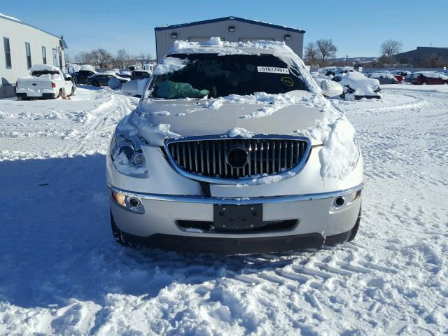 5GAEV23D09J129575 - 2009 BUICK ENCLAVE CX WHITE photo 9