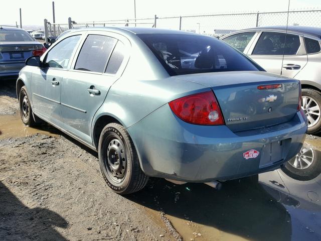 1G1AD5F50A7141015 - 2010 CHEVROLET COBALT 1LT BLUE photo 3