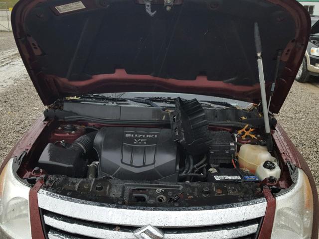 2S3DB917986125742 - 2008 SUZUKI XL7 LIMITE BURGUNDY photo 7