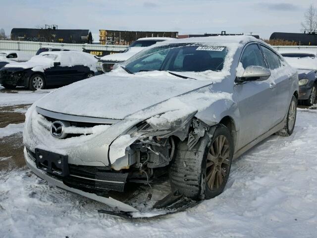 1YVHZ8CH1A5M55768 - 2010 MAZDA 6 I SILVER photo 2