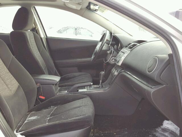 1YVHZ8CH1A5M55768 - 2010 MAZDA 6 I SILVER photo 5