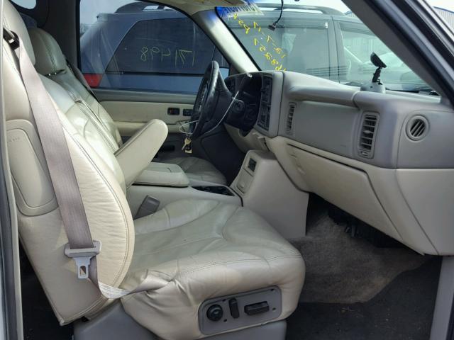 1GKEK13T31J168257 - 2001 GMC YUKON WHITE photo 5