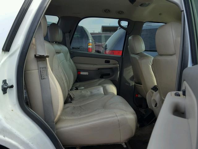 1GKEK13T31J168257 - 2001 GMC YUKON WHITE photo 6