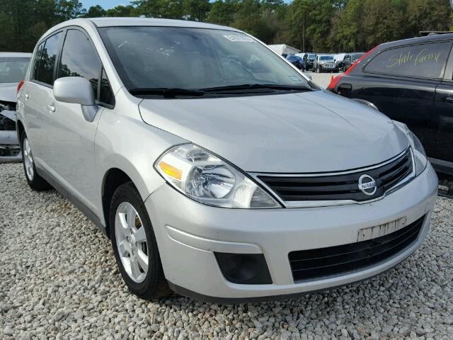 3N1BC1CP2CK804153 - 2012 NISSAN VERSA S SILVER photo 1