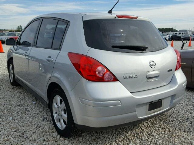 3N1BC1CP2CK804153 - 2012 NISSAN VERSA S SILVER photo 3