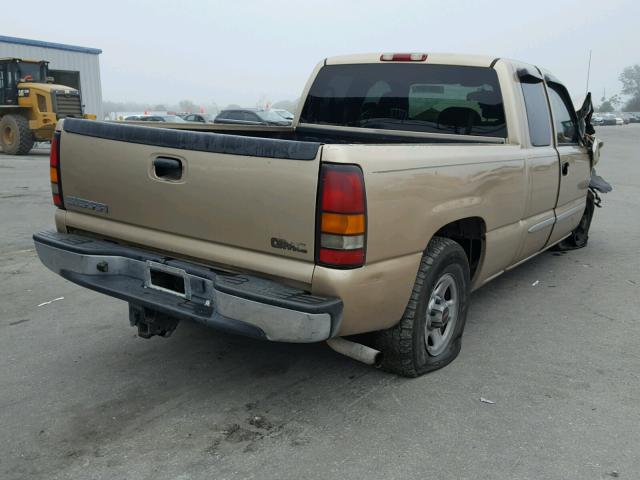 2GTEC19V841396092 - 2004 GMC NEW SIERRA GOLD photo 4