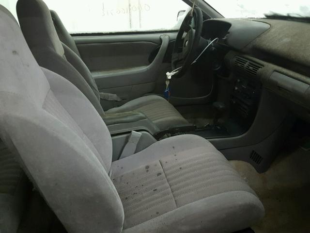 1G1JC34T5R7230132 - 1994 CHEVROLET CAVALIER R GREEN photo 5