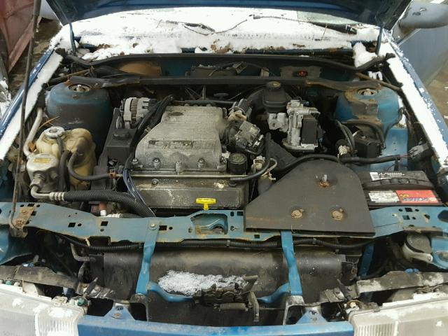 1G1JC34T5R7230132 - 1994 CHEVROLET CAVALIER R GREEN photo 7