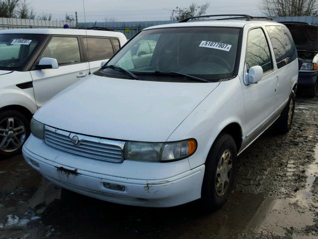 4M2ZV1113WDJ02491 - 1998 MERCURY VILLAGER WHITE photo 2