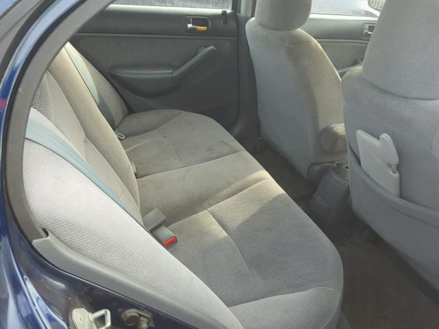 2HGES26742H541147 - 2002 HONDA CIVIC EX 蓝色 照片 6