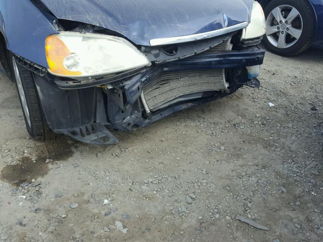 2HGES26742H541147 - 2002 HONDA CIVIC EX 蓝色 照片 9