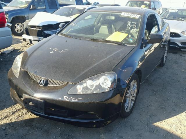 JH4DC54856S002523 - 2006 ACURA RSX BLACK photo 2