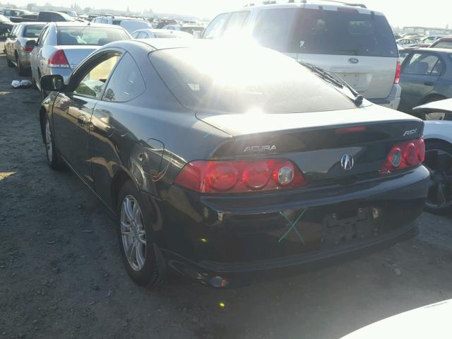 JH4DC54856S002523 - 2006 ACURA RSX BLACK photo 3