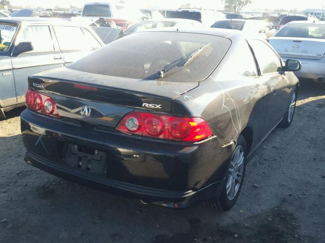 JH4DC54856S002523 - 2006 ACURA RSX BLACK photo 4