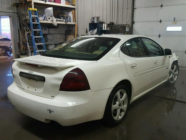 2G2WC58C961217061 - 2006 PONTIAC GRAND PRIX WHITE photo 4