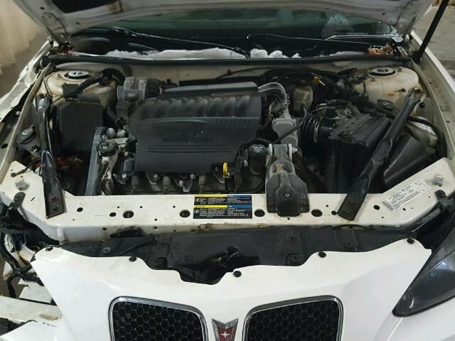 2G2WC58C961217061 - 2006 PONTIAC GRAND PRIX WHITE photo 7