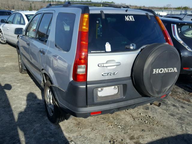 SHSRD78833U119853 - 2003 HONDA CR-V EX SILVER photo 3