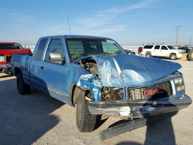 2GTEC19K3R1529094 - 1994 GMC SIERRA C15 BLUE photo 1