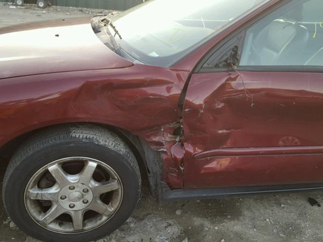 1FAFP56UX6A137601 - 2006 FORD TAURUS SEL BURGUNDY photo 9