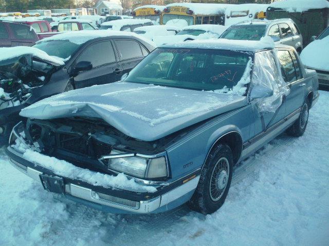 1G4CW5135H1412773 - 1987 BUICK ELECTRA PA BLUE photo 2