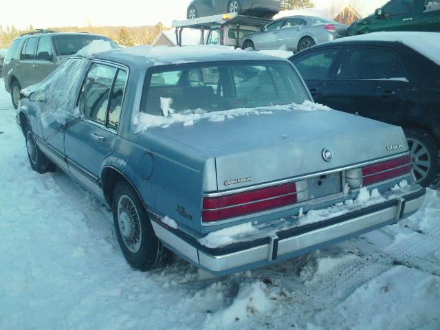 1G4CW5135H1412773 - 1987 BUICK ELECTRA PA BLUE photo 3