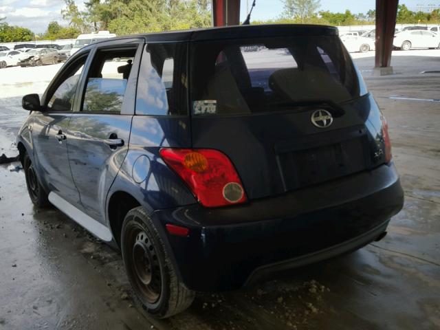 JTKKT624450118118 - 2005 TOYOTA SCION XA BLUE photo 3