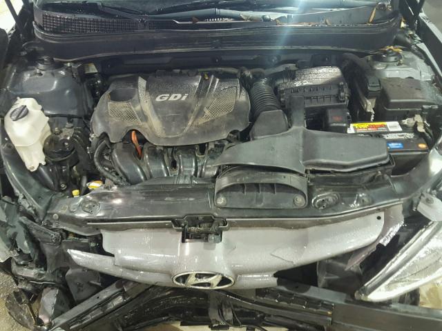 5NPEB4ACXDH535054 - 2013 HYUNDAI SONATA GLS GRAY photo 7