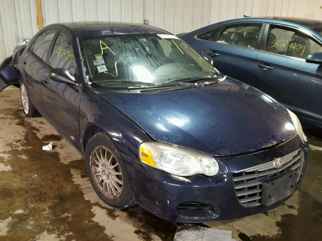 1C3EL46XX6N149301 - 2006 CHRYSLER SEBRING BLUE photo 1