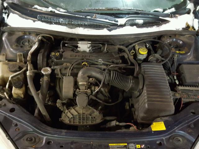 1C3EL46XX6N149301 - 2006 CHRYSLER SEBRING BLUE photo 7