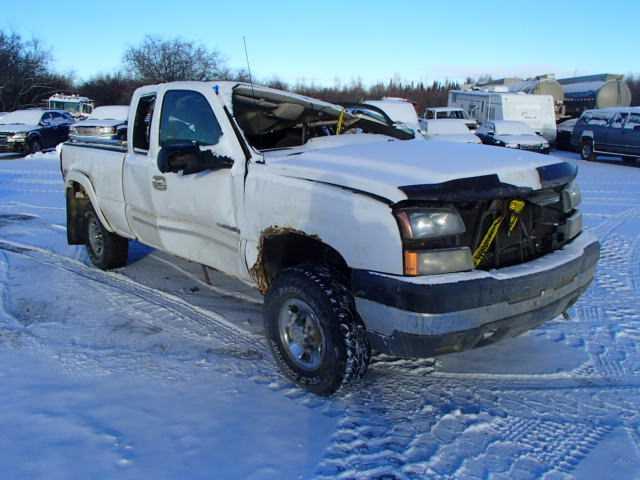 1GCHK29U35E312158 - 2005 CHEVROLET SILVERADO WHITE photo 1