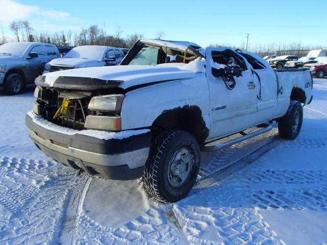 1GCHK29U35E312158 - 2005 CHEVROLET SILVERADO WHITE photo 2