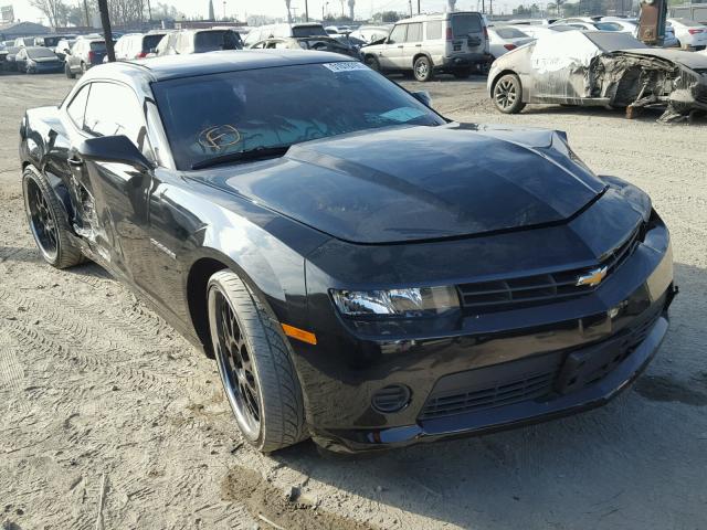 2G1FB1E32F9252000 - 2015 CHEVROLET CAMARO LS BLACK photo 1