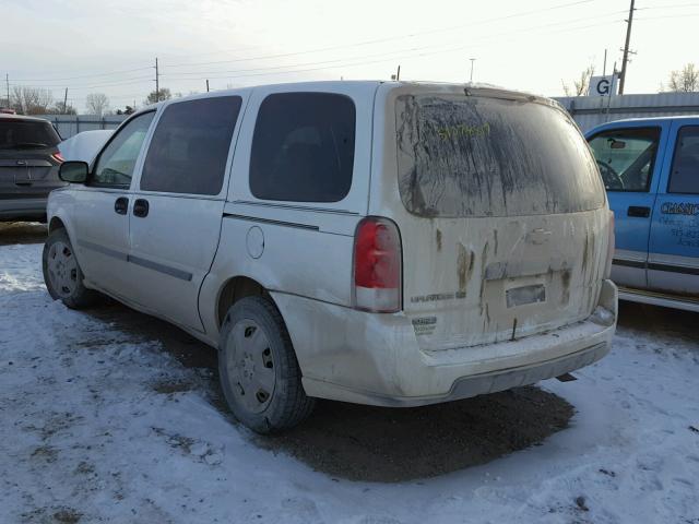 1GNDV23W38D157516 - 2008 CHEVROLET UPLANDER L WHITE photo 3