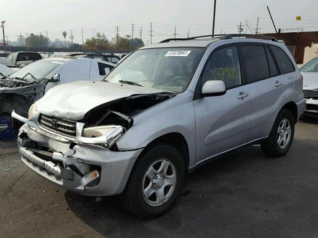 JTEGH20V220064229 - 2002 TOYOTA RAV4 SILVER photo 2