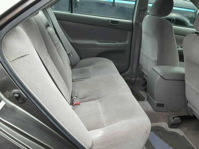 JTDBE32K130184492 - 2003 TOYOTA CAMRY LE ნაცრისფერი ფოტო 6