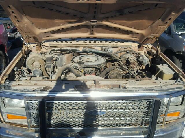 1FTHF26L0EPB15081 - 1984 FORD F250 TAN photo 7