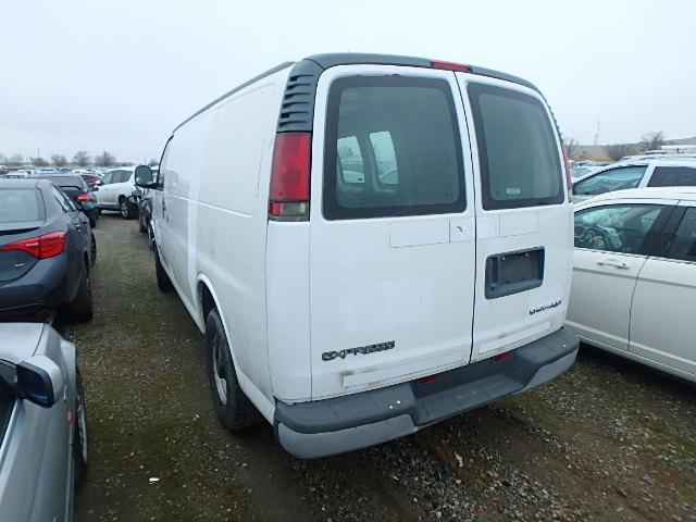 1GCHG35R811168598 - 2001 CHEVROLET EXPRESS G3 WHITE photo 3